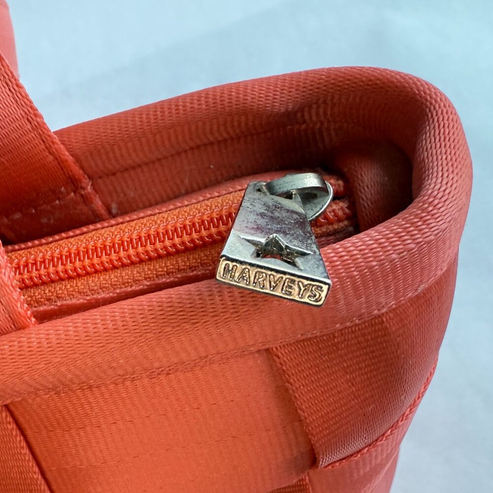 Harveys Peach Original Seatbelt Bag Medium Size with Zipper Closure - Picture 7 of 11